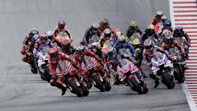 Live streaming MotoGP San Marino 2022 dari Sirkuit Misano bisa disaksikan akhir pekan ini, Minggu (4/9), di CNNIndonesia.com.