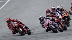 Hasil MotoGP Austria: Bagnaia Hattrick Menang, Kalahkan Quartararo