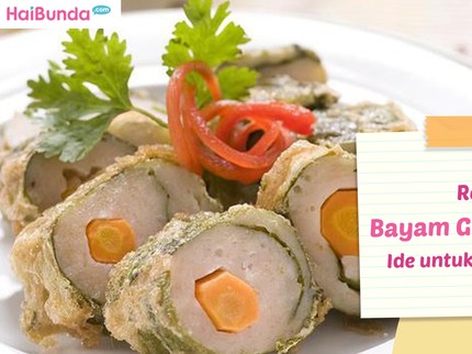 Resep Bayam Gulung Cumi, Ide untuk Bekal Si Kecil