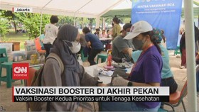 VIDEO: Vaksinasi Booster Kedua Di Akhir Pekan