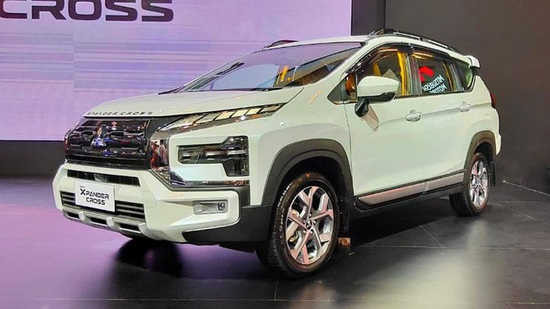 New Xpander Cross resmi diluncurkan dalam pembukaan Gaikindo Indonesia International Motor Show (GIIAS) di ICE BSD, Tangerang (11/8).