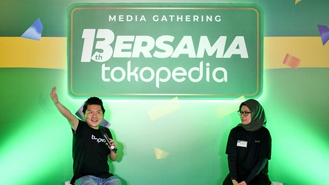 Pada HUT ke-13 Tokopedia mengembangkan ekosistem '13ersama Tokopedia', demi mendorong pemulihan ekonomi nasional.