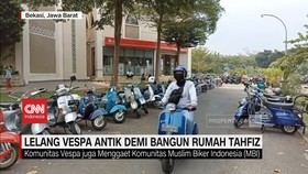 VIDEO: Lelang Vespa Antik Demi Bangun Rumah Tahfiz