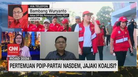 VIDEO: Pertemuan PDIP-Partai Nasdem, Jajaki Koalisi?