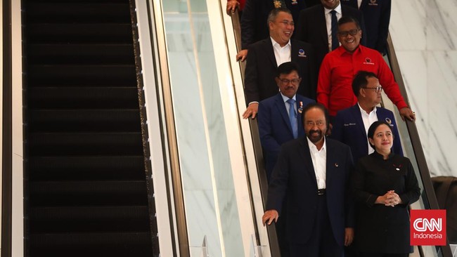 Wakil Ketua Umum Nasdem mengatakan komunikasi partainya dengan Demokrat dan PKS lebih maju soal kemungkinan berkoalisi di Pilpres 2024.