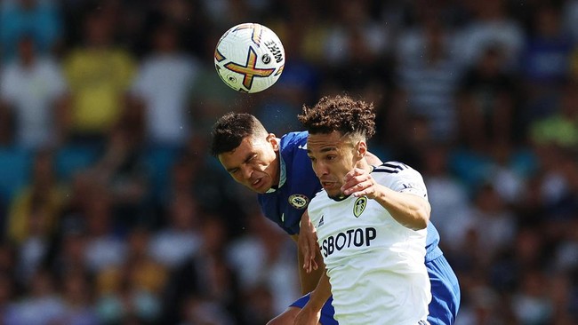 Striker Leeds United, Rodrigo Moreno memimpin daftar top skor Liga Inggris, mengungguli Erling Haaland dari Manchester City.