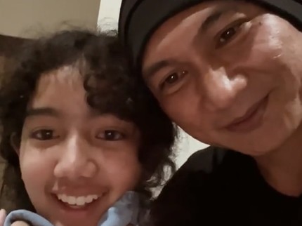 7 Potret Haru Anji Berpisah dari Sang Putri Leticia di Bali