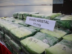 117 Kg Sabu-Ribuan Ekstasi Disita dari 3 Kasus Narkotika di Sumatera