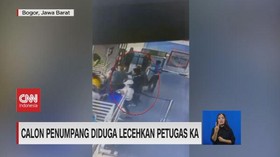 VIDEO: Calon Penumpang Diduga Lecehkan Petugas KA