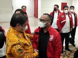 Momen Giring Temui Airlangga, Sepakat Hindari Politisasi Agama