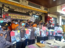 Polisi Bongkar Sindikat Judi Togel Online di Badung, 10 Pelaku Diringkus