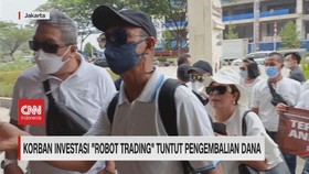 VIDEO: Korban Investasi Robot Trading Tuntut Pengembalian Dana