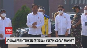 VIDEO: Jokowi Perintahkan Sediakan Vaksin Cacar Monyet