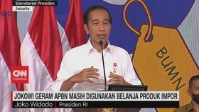 VIDEO: Jokowi Geram APBN Masih DIgunakan Belanja Produk Impor