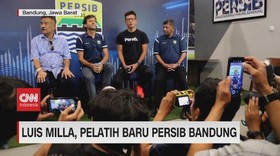VIDEO: Luis Milla, Pelatih Baru Persib Bandung