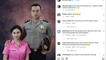 'Lupakan Sambo, Sambutlah Polisi Ganteng Nico'