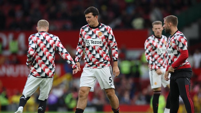 Manchester United meraih kemenangan pertama dari tiga pertandingan awal Liga Inggris tanpa Harry Maguire dan Cristiano Ronaldo di susunan starter.