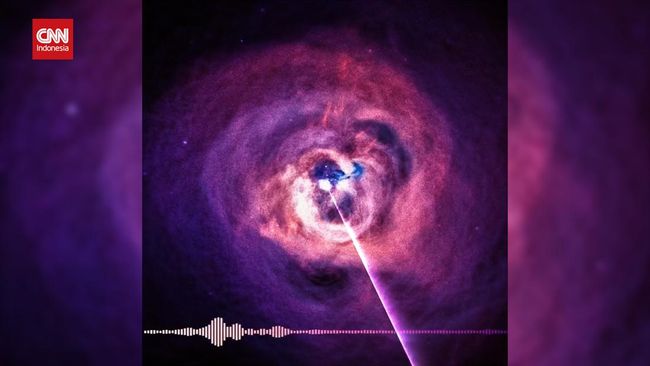 NASA publishes audio of suspected black hole sound