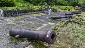 FOTO: Mengenang Sejarah dari Reruntuhan Benteng Portobelo Panama