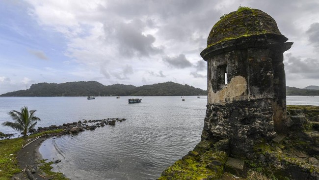 FOTO: Mengenang Sejarah dari Reruntuhan Benteng Portobelo Panama