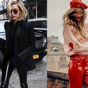 7 Ide Padupadan Vinyl Pants, Mampu Sulap Gaya Sederhana Jadi Lebih Modis