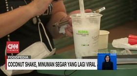 VIDEO: Coconut Shake, Minuman Segar yang Lagi Viral