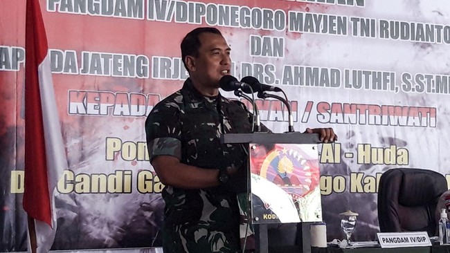 Letjen Rudianto resmi menjabat sebagai Kepala Badan Intelijen Strategis (BAIS) TNI menggantikan Letjen Joni Suprianto.
