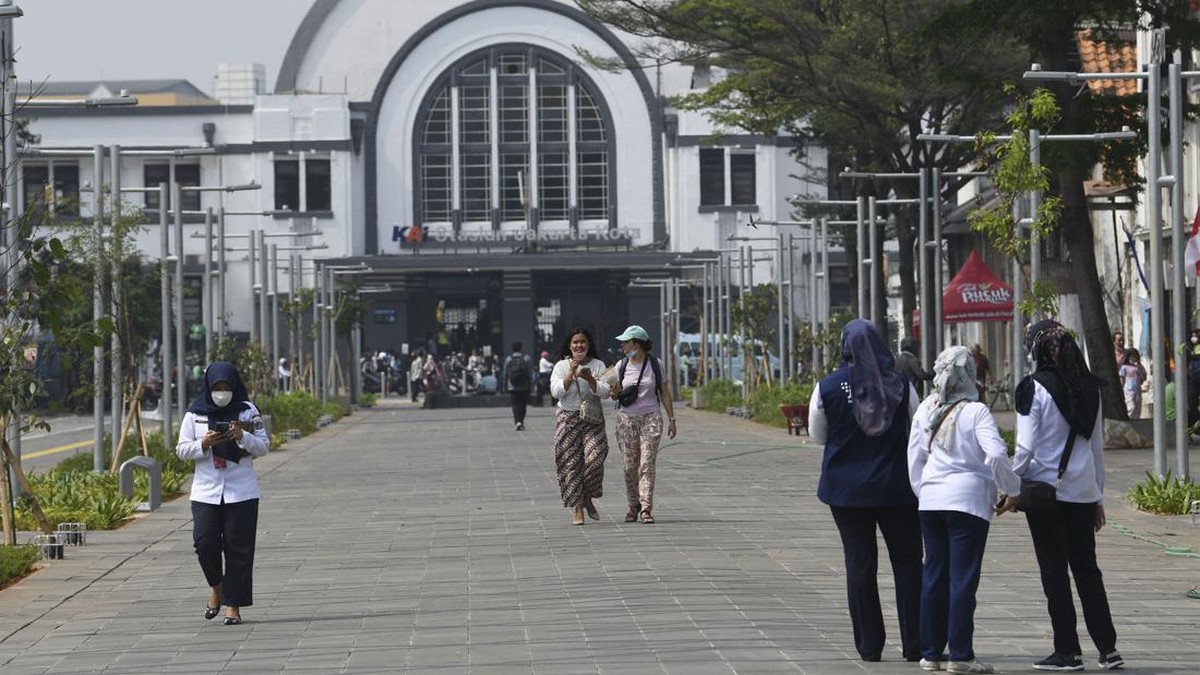 FOTO: Menengok Wajah Kota Tua Jakarta Usai Revitalisasi