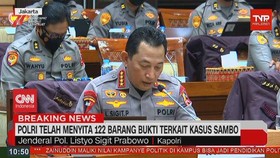 VIDEO: Polri Telah Menyita 122 Barang Bukti Terkait Kasus Sambo