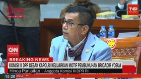 VIDEO: Komisi III DPR Desak Kapolri Keluarkan Motif Pembunuhan