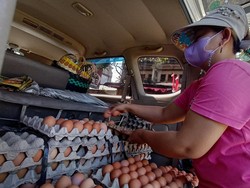 Harga Telur di Tabanan Mencapai Rp 55 Ribu Per Kerat