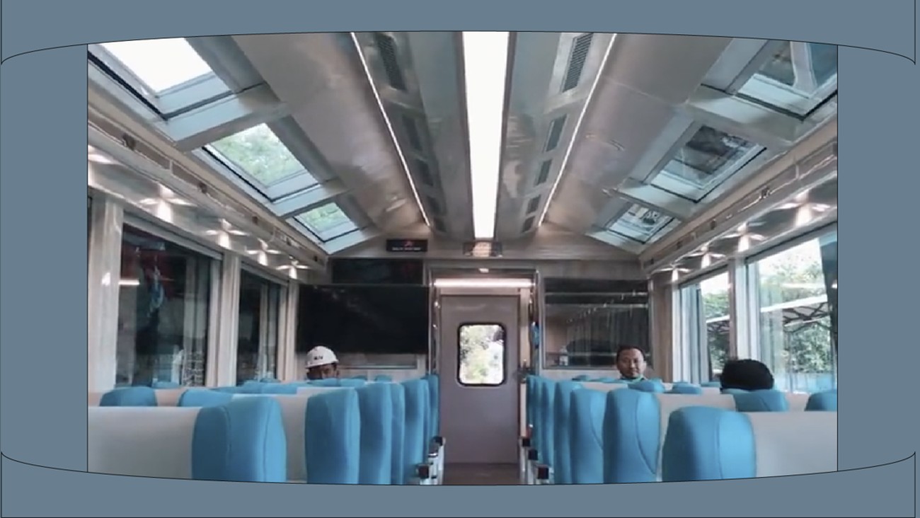 Berkenalan dengan Kereta Panoramik Pertama di Indonesia