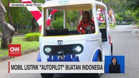 VIDEO: Mobil Listrik 'Autopilot' Buatan Indonesia