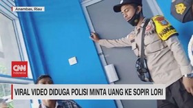 VIDEO: Viral Video Diduga Polisi Minta Uang ke Sopir Lori
