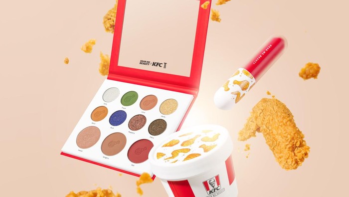 Unik dan Gemas! Dear Me Beauty x KFC Luncurkan 3 Produk Baru, Ada Lip Tint yang Awet Hingga 12 Jam!