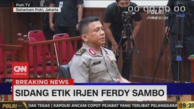 VIDEO: Ferdy Sambo Hadir Langsung di Sidang Etik Hari Ini