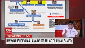 VIDEO: IPW Soal Isu Temuan Uang Rp 900 Miliar di Rumah Sambo