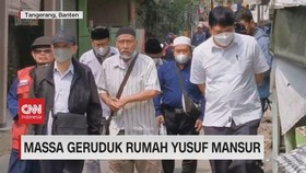 VIDEO: Massa Geruduk Rumah Yusuf Mansyur