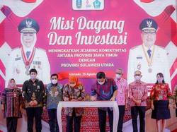 Khofifah Pimpin Misi Dagang Jatim-Sulut, Transaksi Tembus Rp 159 Miliar