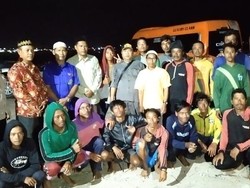 Kapal Nelayan Lamongan Tenggelam, 17 ABK Terombang-ambing 2 Hari 3 Malam