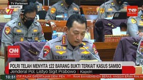 VIDEO: Polri Telah Menyita 122 Barang Bukti Terkait Kasus Sambo