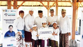 Program Relawan Bakti BUMN Jadi Kado Taspen untuk HUT ke-77 RI