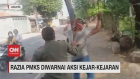 VIDEO: Razia PMKS Diwarnai Aksi Kejar-Kejaran