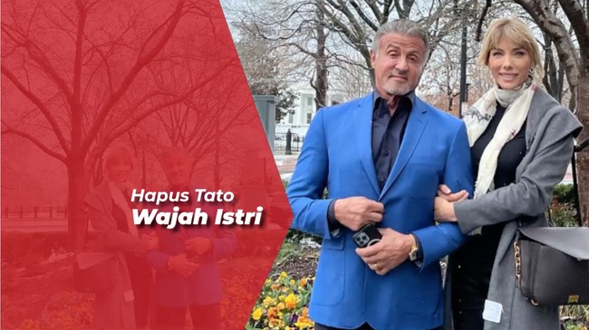 25 Tahun Menikah, Sylvester Stallone Digugat Cerai Istri Gegara Anjing