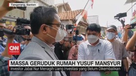 VIDEO: Massa Gruduk Rumah Yusuf Mansyur