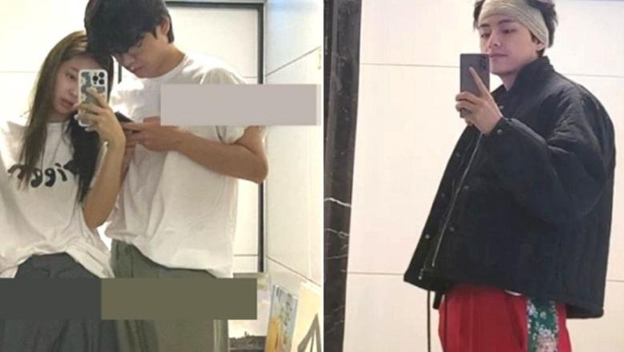 Viral Foto diduga Jennie BLACKPINK dan V BTS