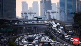 Dishub DKI soal Penyebab Macet: Proyek Pembangunan dan Over Kendaraan
