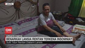 VIDEO: Benarkah Lansia Rentan Terkena Insomnia?