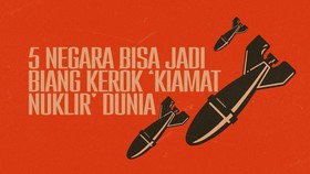 INFOGRAFIS: 5 Negara Bisa Jadi Biang Kerok 'Kiamat Nuklir' Dunia