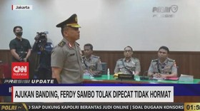 VIDEO: Ajukan Banding, Ferdy Sambo Tolak Dipecat Tidak Hormat